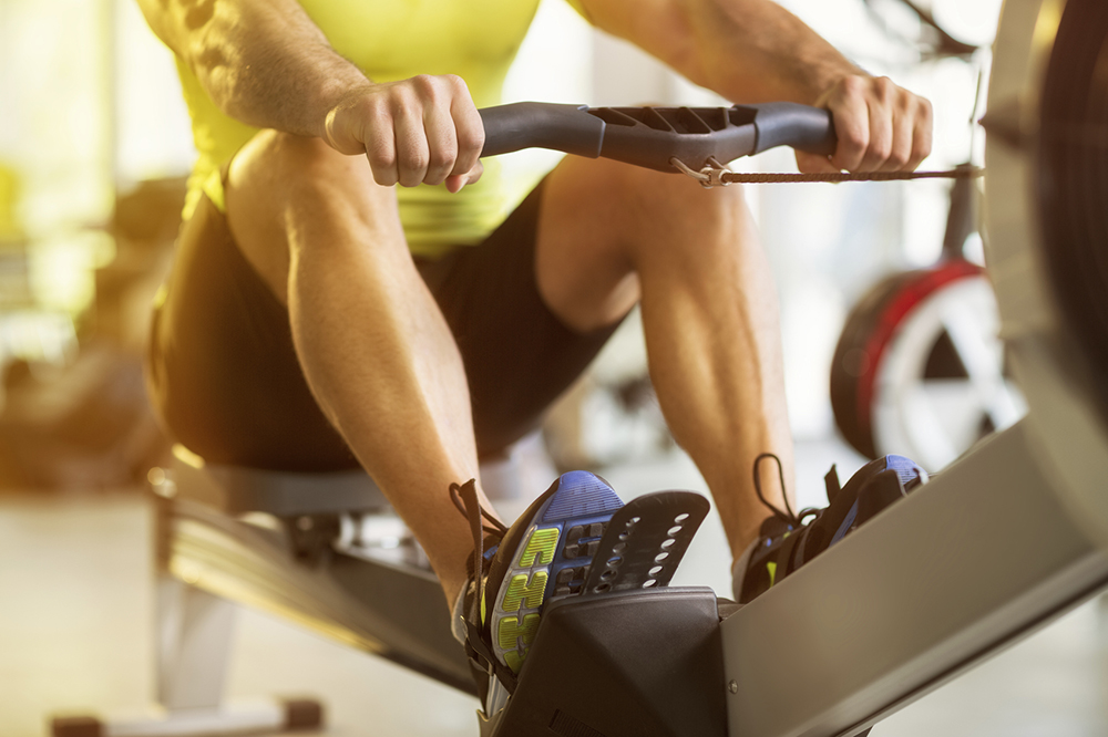 home fitness with rowing machines